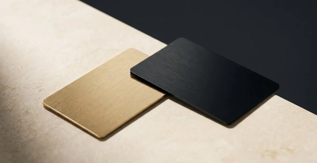 Comparaison visuelle des cartes bancaires premium Gold et Black avec leurs garanties d'assurance