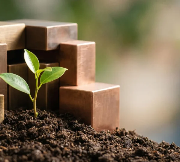 Concept d'épargne verte et sécurisée avec symboles de développement durable
