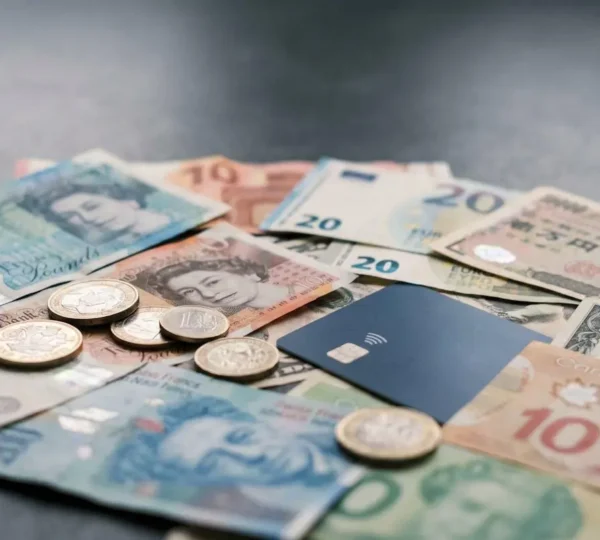 Illustration éditoriale représentant les paiements internationaux et les transactions sans frontières