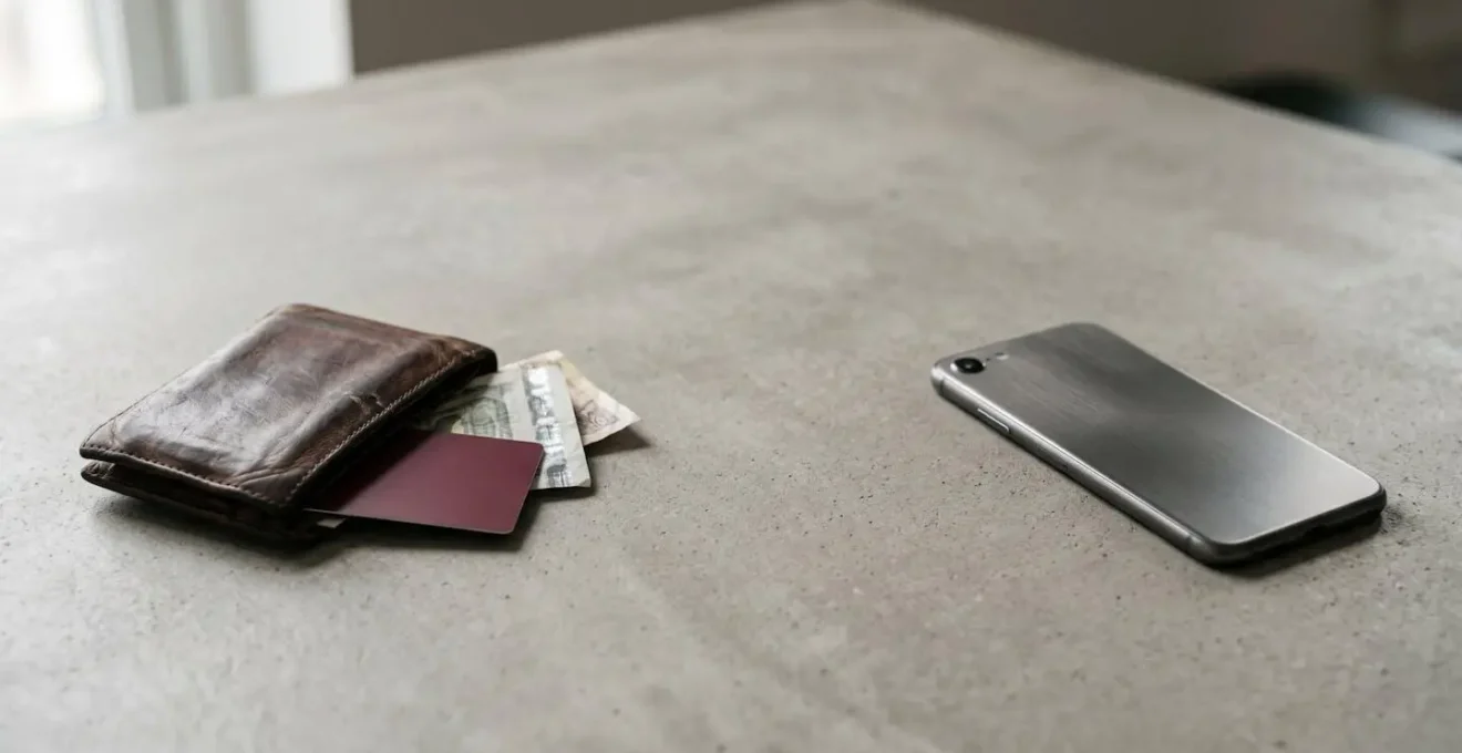 Illustration conceptuelle représentant la sécurité renforcée du paiement mobile par rapport à la carte bancaire physique